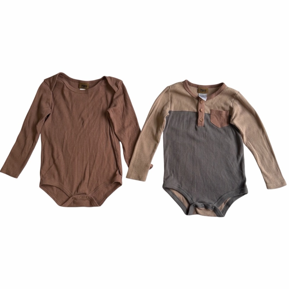 Mario Lopez Long Sleeve Onsie Set size 18M